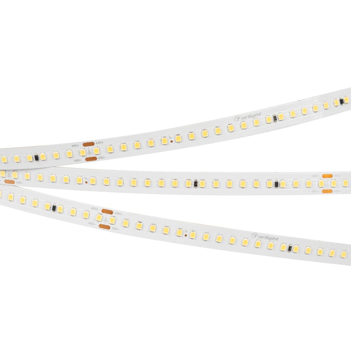 Светодиодная лента Arlight 8W/m 144Led/m 2835SMD теплый белый 50M IC-A144-12mm 48V Warm2700 026984(2)