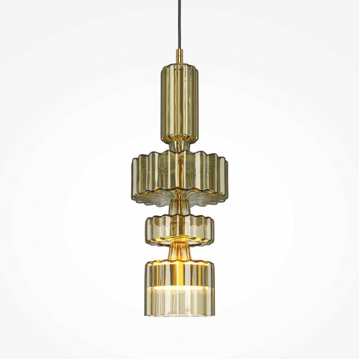 Подвесной светодиодный светильник Maytoni Level MOD253PL-L18BS3K3