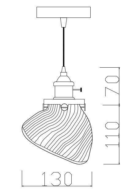 Подвесной светильник Imperium Loft Sea Shell 74864-22