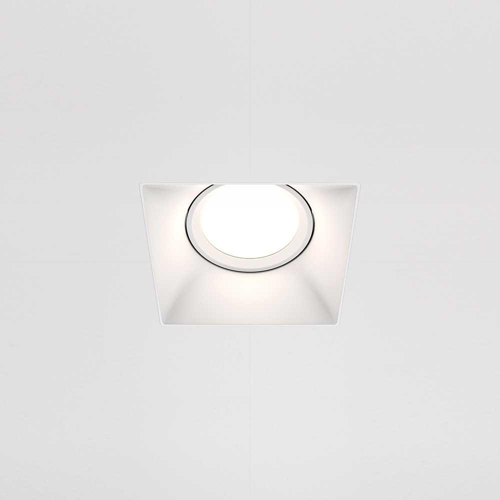 Встраиваемый светильник Maytoni Technical Dot DL042-01-SQ-W