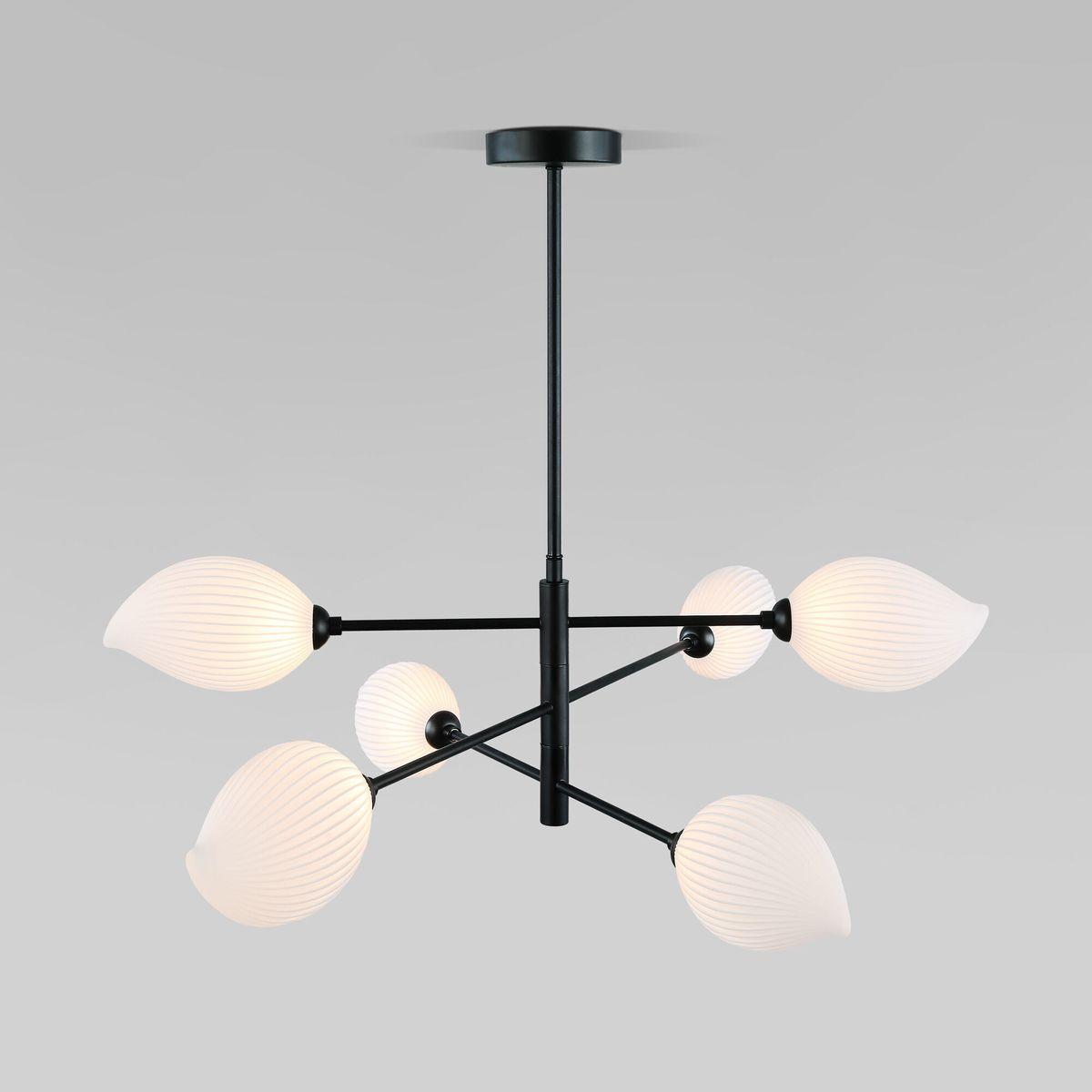 Подвесная люстра Eurosvet Sinki 30189/6 черный