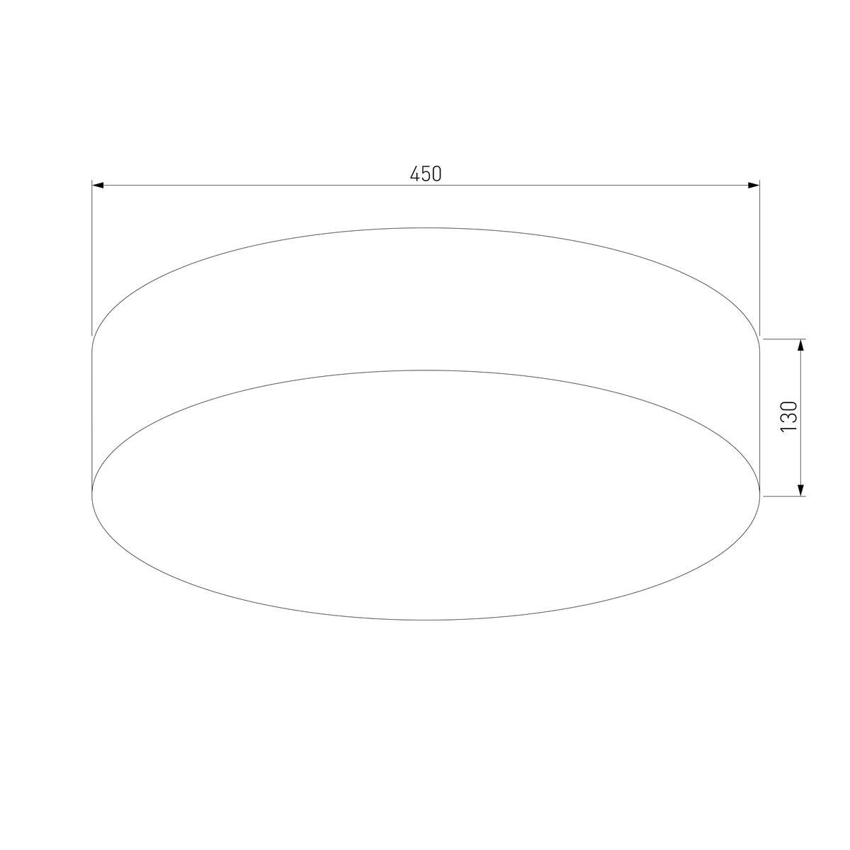 Потолочный светильник TK Lighting 1086 Rondo White