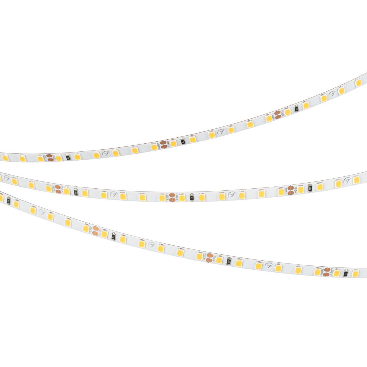 Светодиодная лента Arlight 6W/m 120Led/m 2835SMD холодный белый 5M UL-A120-5mm 24V White6000 044058