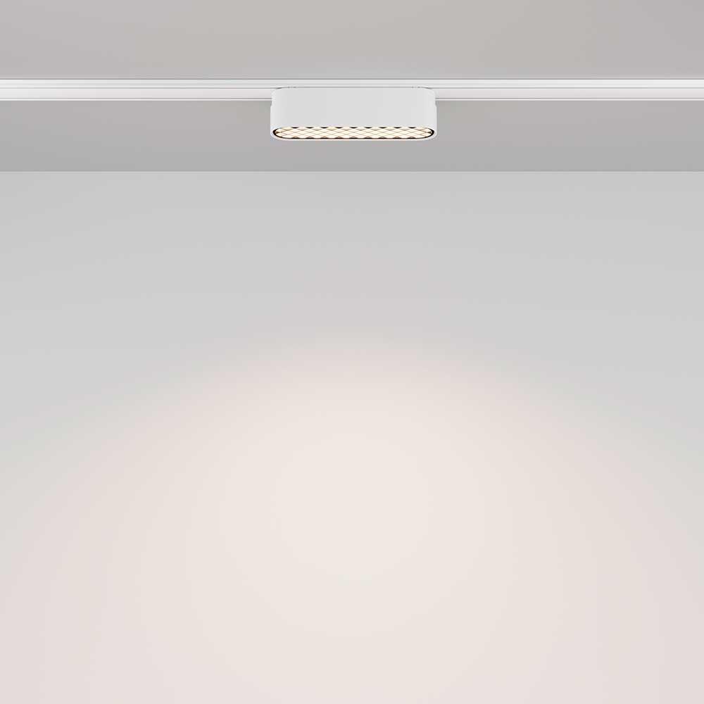 Трековый светодиодный светильник Maytoni Technical Radity Basis Grid TR084-1-6W4K-W