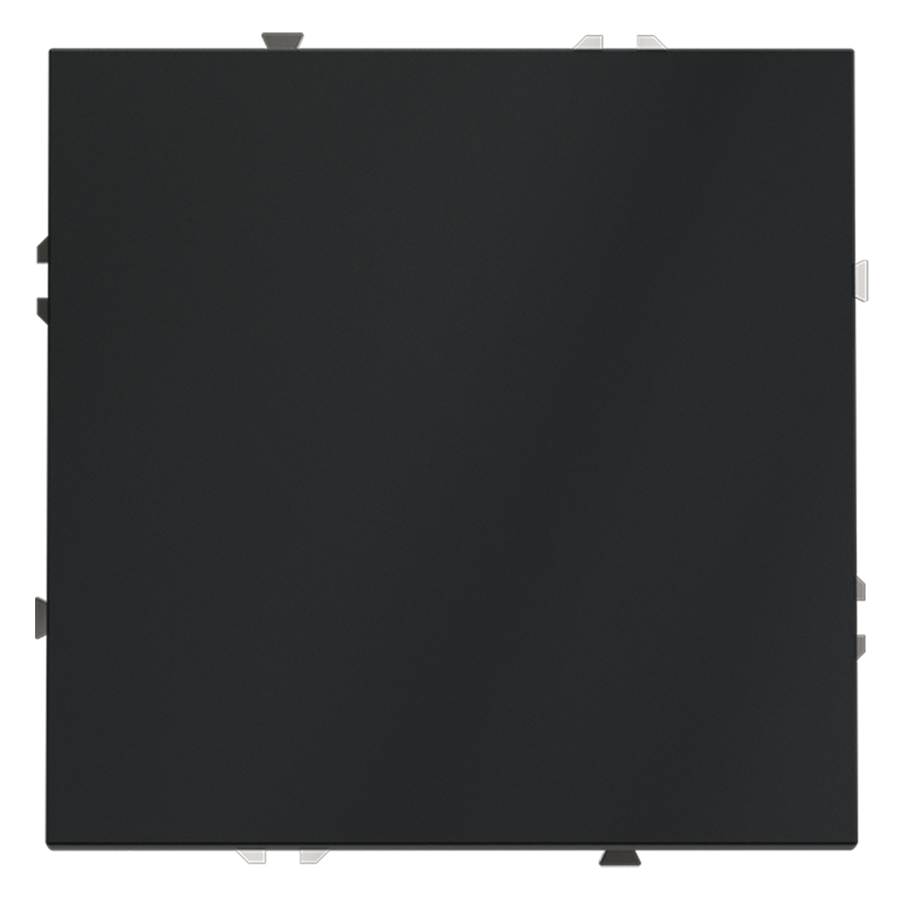 Перекрестный переключатель встраиваемый VOLTUM S70 одноклавишный 10А, (графит)