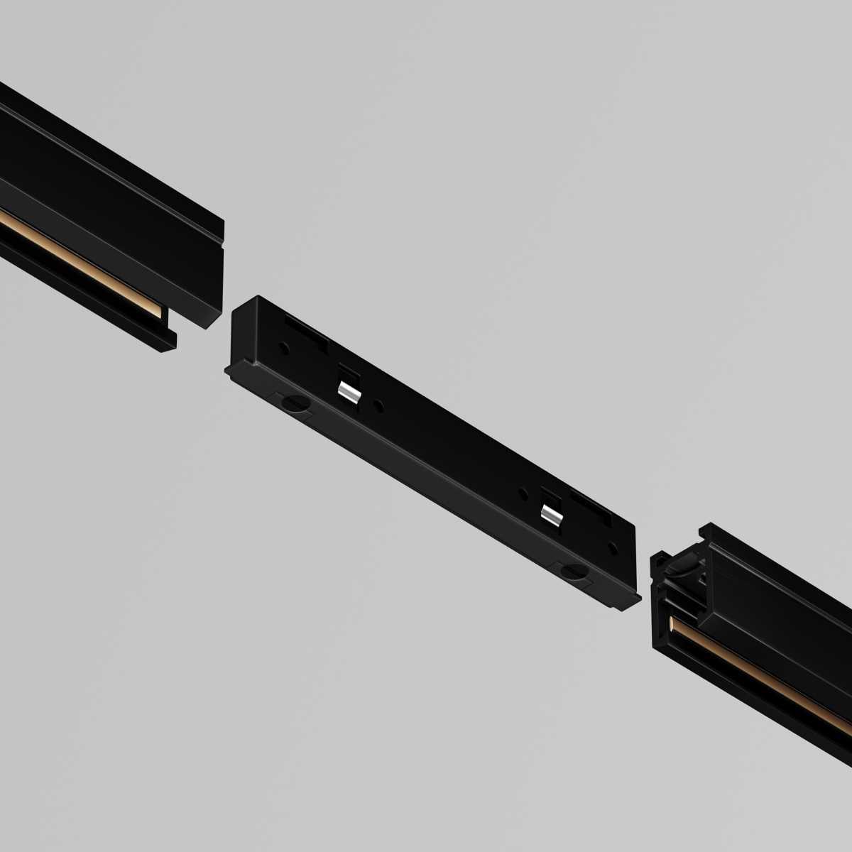 Коннектор питания прямой Maytoni Technical Accessories for tracks Levity TRA184IPC-1B