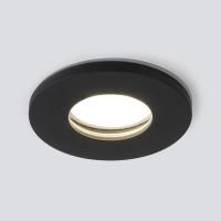 Встраиваемый светильник Elektrostandard 125 MR16 черный матовый a053360
