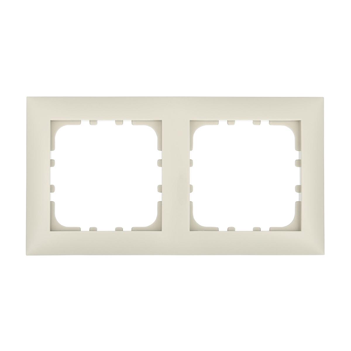 Рамка LK Studio 2-постовая (бежевый) LK60 864201-1