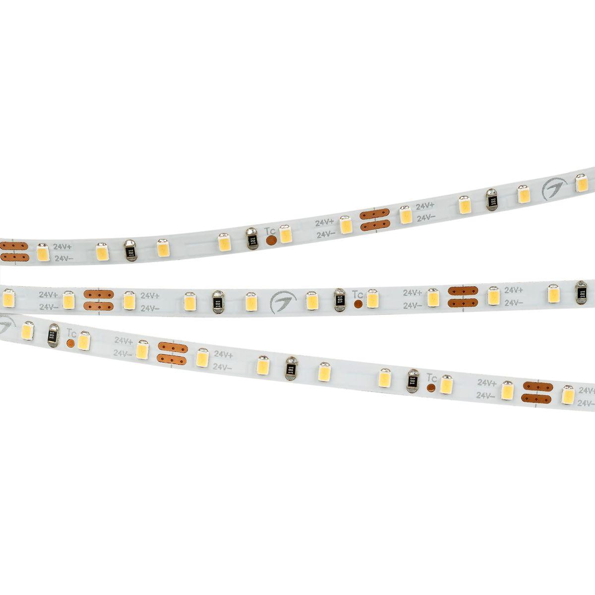 Светодиодная лента Arlight 6W/m 120Led/m 2216SMD теплый белый 5M MICROLED-M120-4mm 24V Warm3500 040608