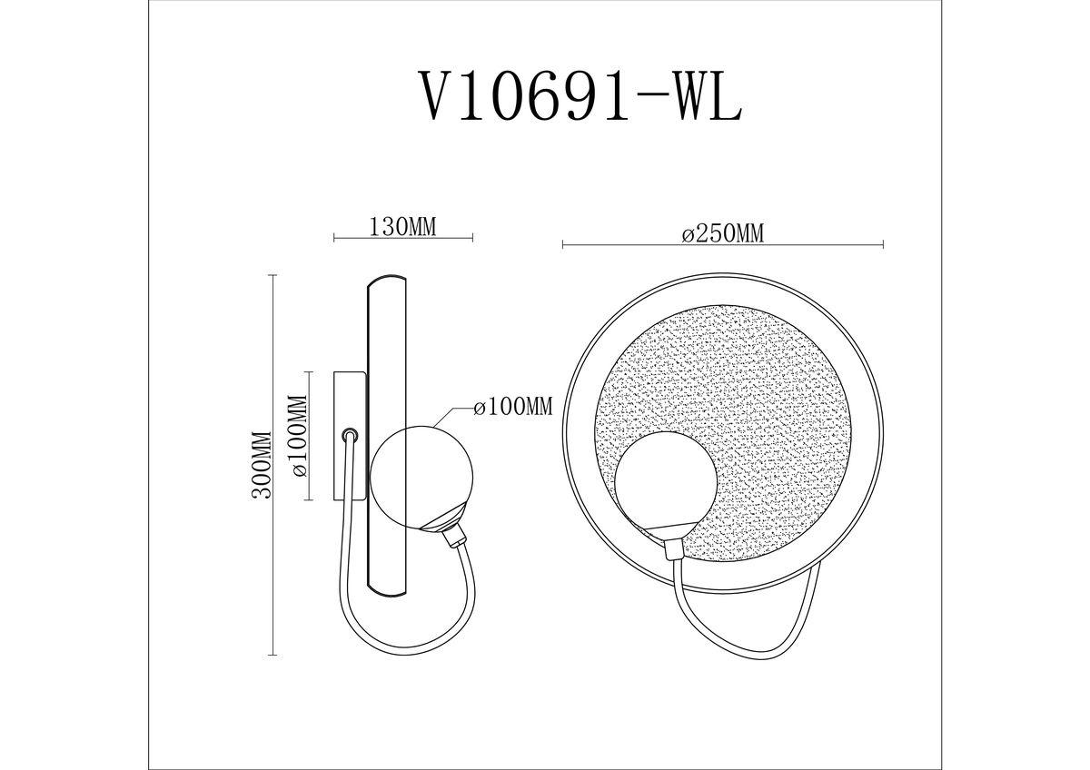 Бра Moderli Cosmi V10691-WL