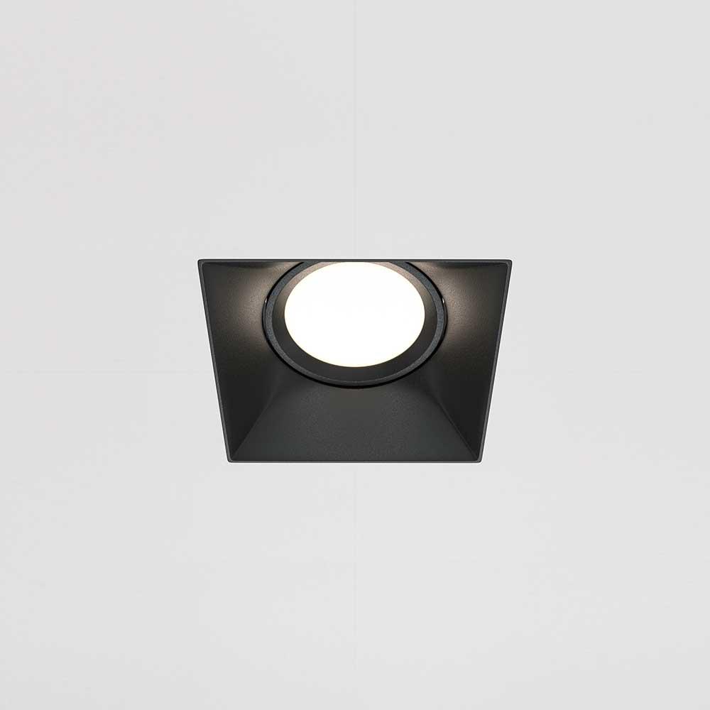 Встраиваемый светильник Maytoni Technical Dot DL042-01-SQ-B
