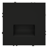 Подсветка светодиодная встраиваемая VOLTUM S70, (черный матовый)