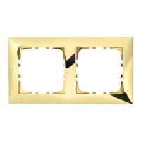Рамка LK Studio 2-постовая (золото) LK60 864216-1