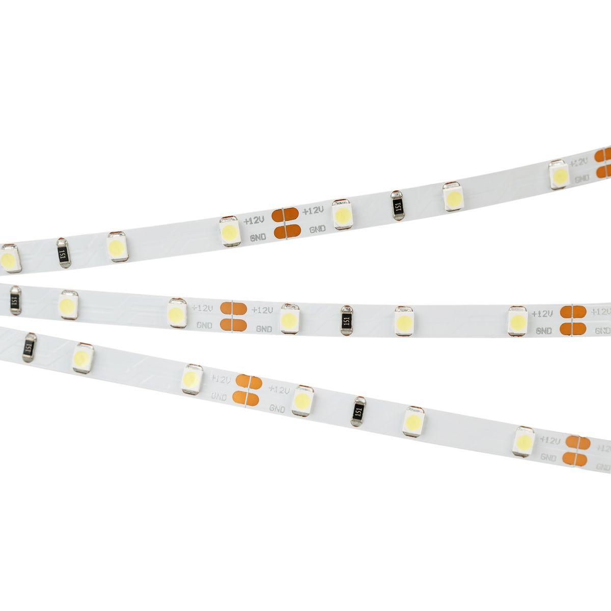 Светодиодная лента Arlight 4,8W/m 60LED/m 2835SMD холодный белый 5M RT-A60-5mm 12V Cool 8K 028610(2)