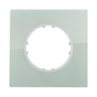 Рамка LK Studio 1-постовая квадрат из натурального светлого стекла Vintage 884111-1