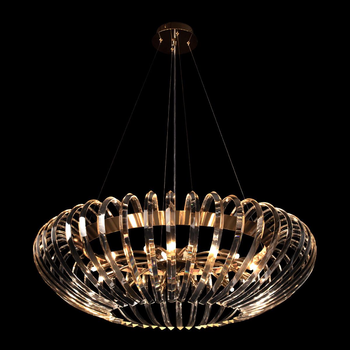 Подвесная люстра Loft IT Dakota 10300/800 French gold