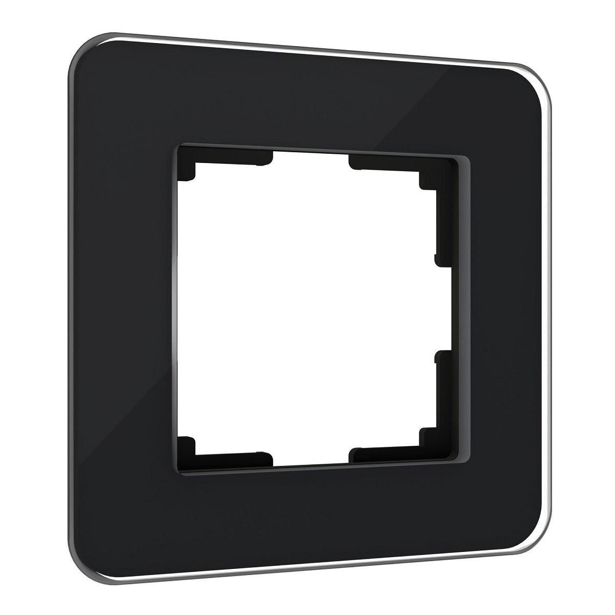 Рамка Werkel Elite на 1 пост черный W0012448 4690389196201