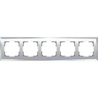 Рамка на 5 постов зеркальная Werkel W0051220 4690389158896