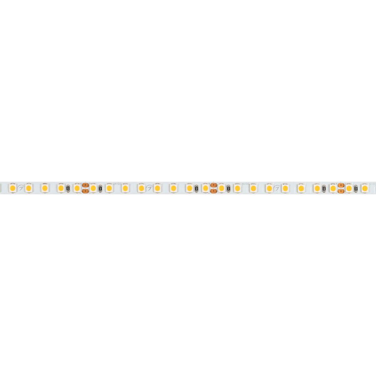 Светодиодная лента Arlight 9,6W/m 160LED/m 2835SMD холодный белый 5M RT-A160-5mm 24V White6000 037802