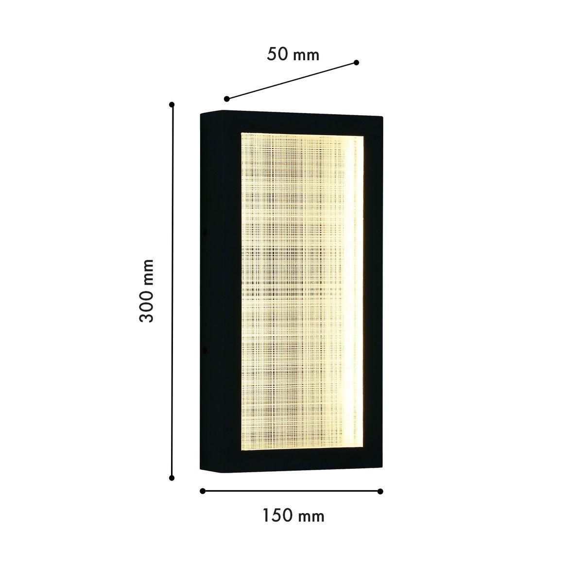 Уличный настенный светодиодный светильник Favourite Mist 4298-1W
