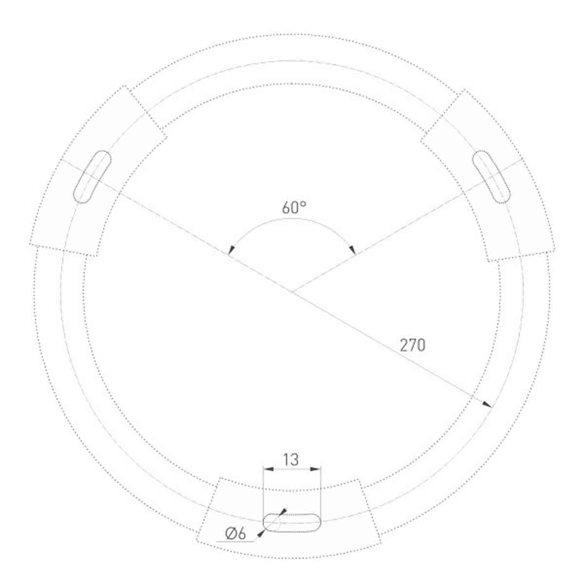 Светильник Arlight SP-RONDO-R600-60W Day4000 034825