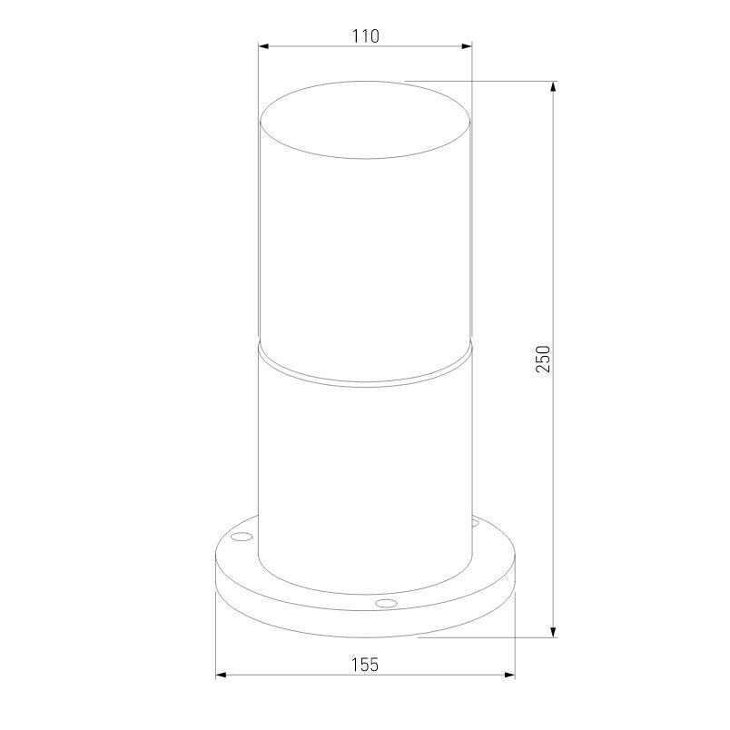 Уличный светильник Elektrostandard Roil 35125/S a055632