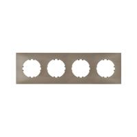 Рамка LK Studio 4-постовая квадрат (бронза) Vintage-Quadro 884427-1