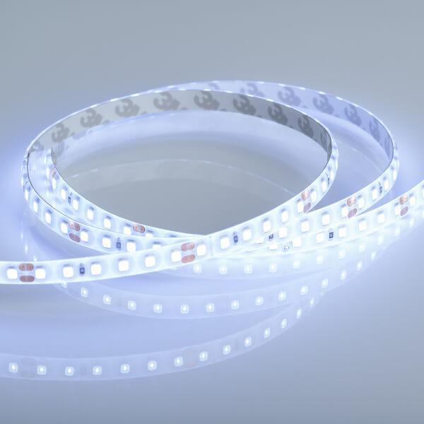 Светодиодная влагозащищенная лента Arlight 14,4W/m 120LED/m 2835SMD холодный белый 5M 020527(2)
