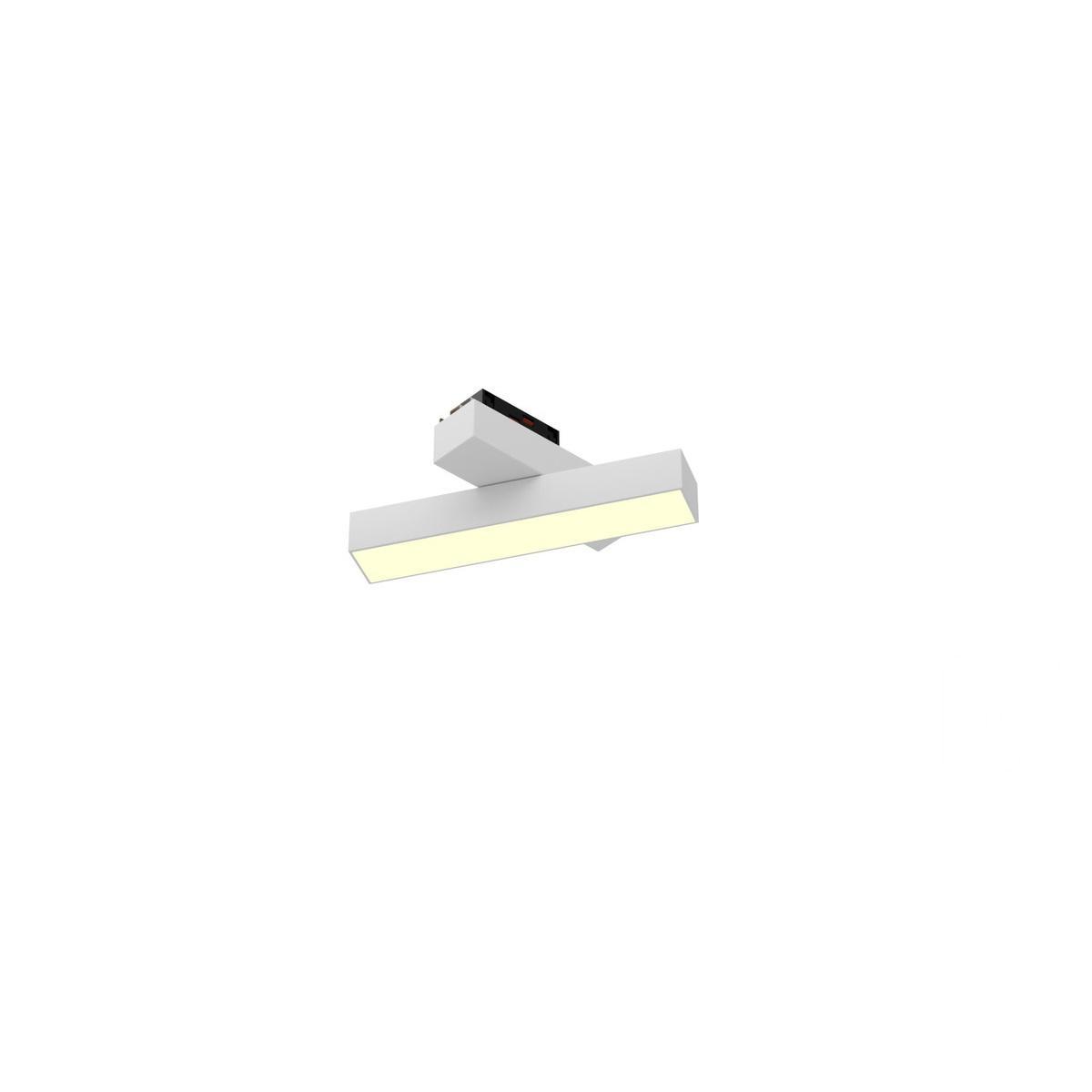 Трековый светодиодный светильник 6063 TrackLine Fold y (ral9003/3K/LT70/6w – 200mm/120deg) 0626604
