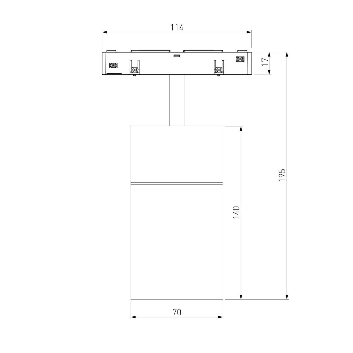 Трековый светодиодный светильник Elektrostandard Slim Magnetic Comfi 85190/01 a066518