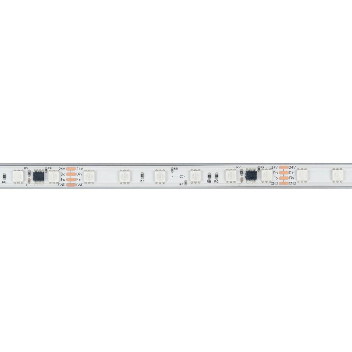 Светодиодная лента Arlight 12W/m 60LED/m 5060SMD разноцветный 5М SPI-PS-B60-12mm 24V 039181
