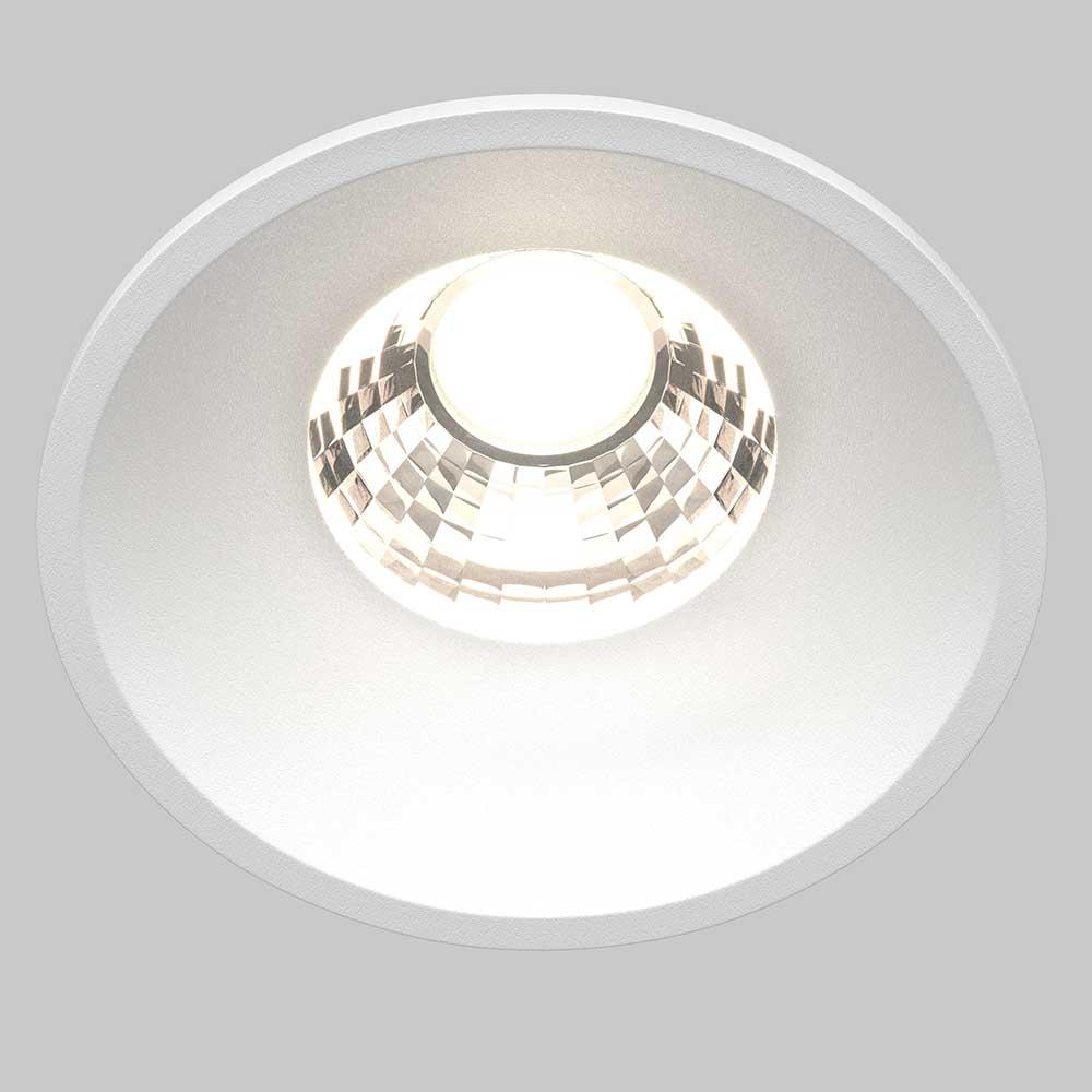 Встраиваемый светодиодный светильник Maytoni Round DL058-7W4K-W