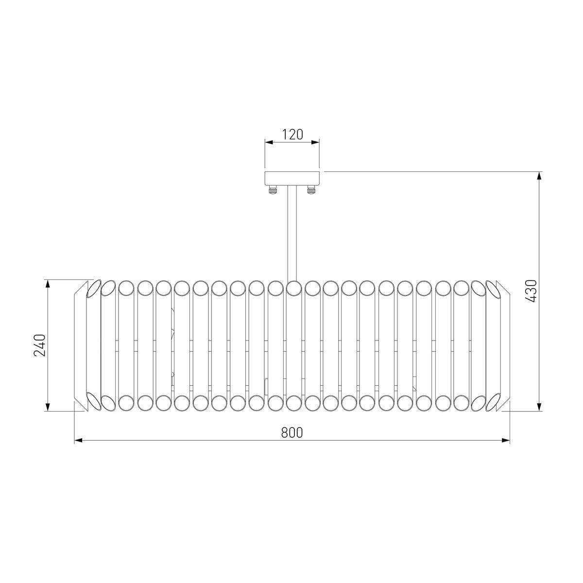 Потолочная люстра Bogates Castellie 362/8