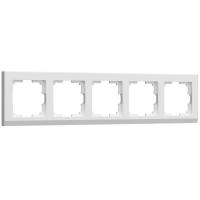 Рамка на 5 постов Werkel Stark белый W0051801 4690389161926