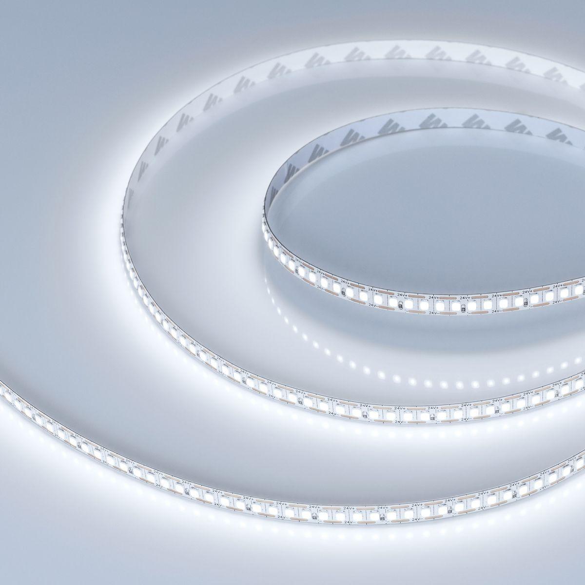 Светодиодная лента Arlight 6W/m 200Led/m 2835SMD холодный белый 5M RT-A200-8mm 24V White6000-CX1 046938