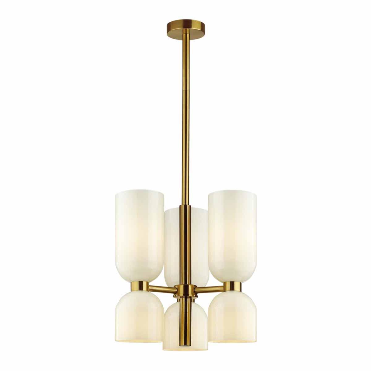 Подвесная люстра Odeon Light Midcent Orinoco 4798/6