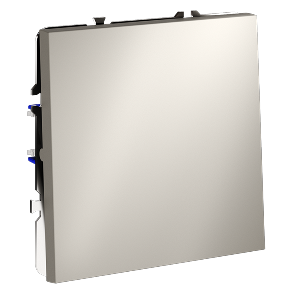 Проходной переключатель встраиваемый VOLTUM S70 одноклавишный 10А, (кашемир)