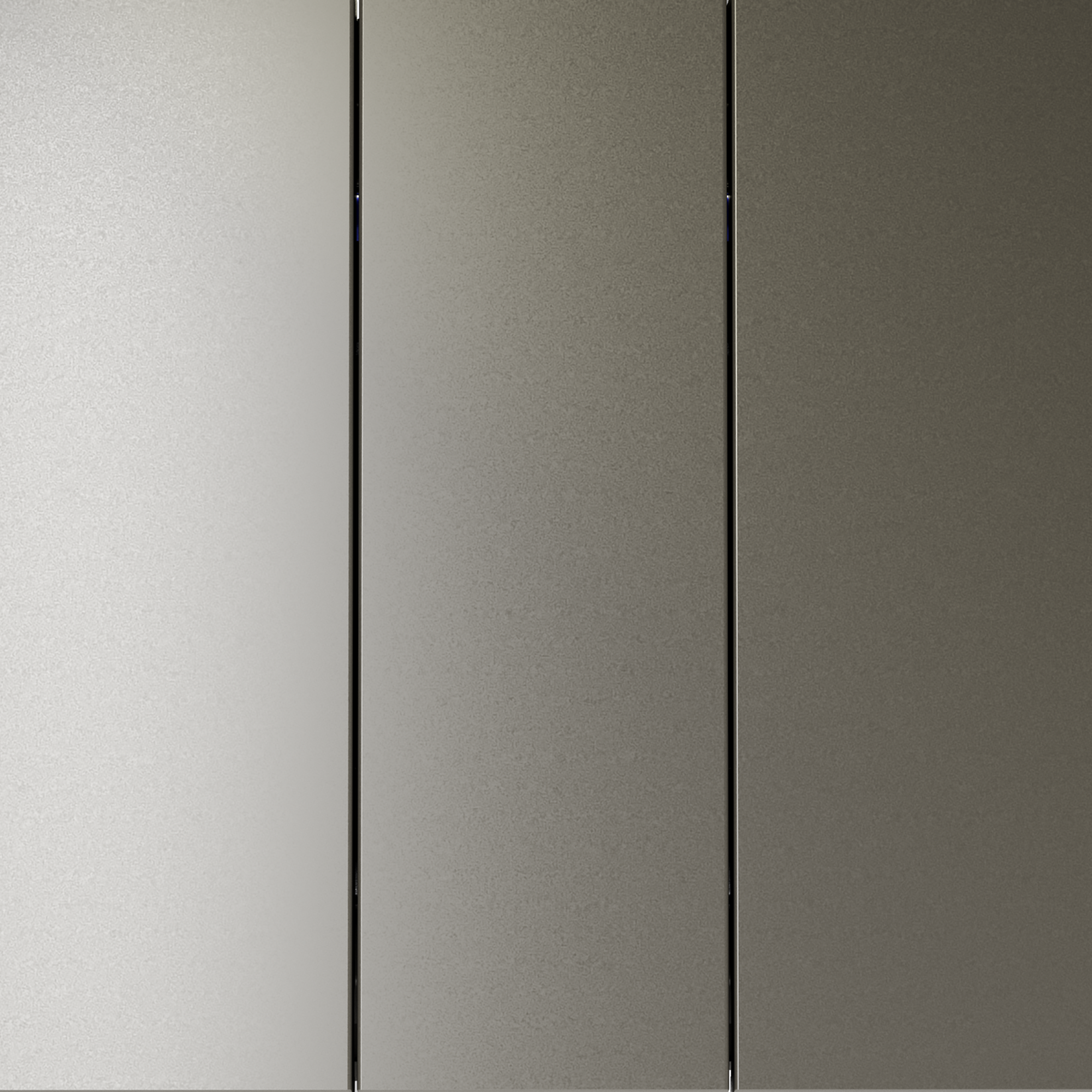 Выключатель встраиваемый VOLTUM S70 трехклавишный 10А, (шелк)