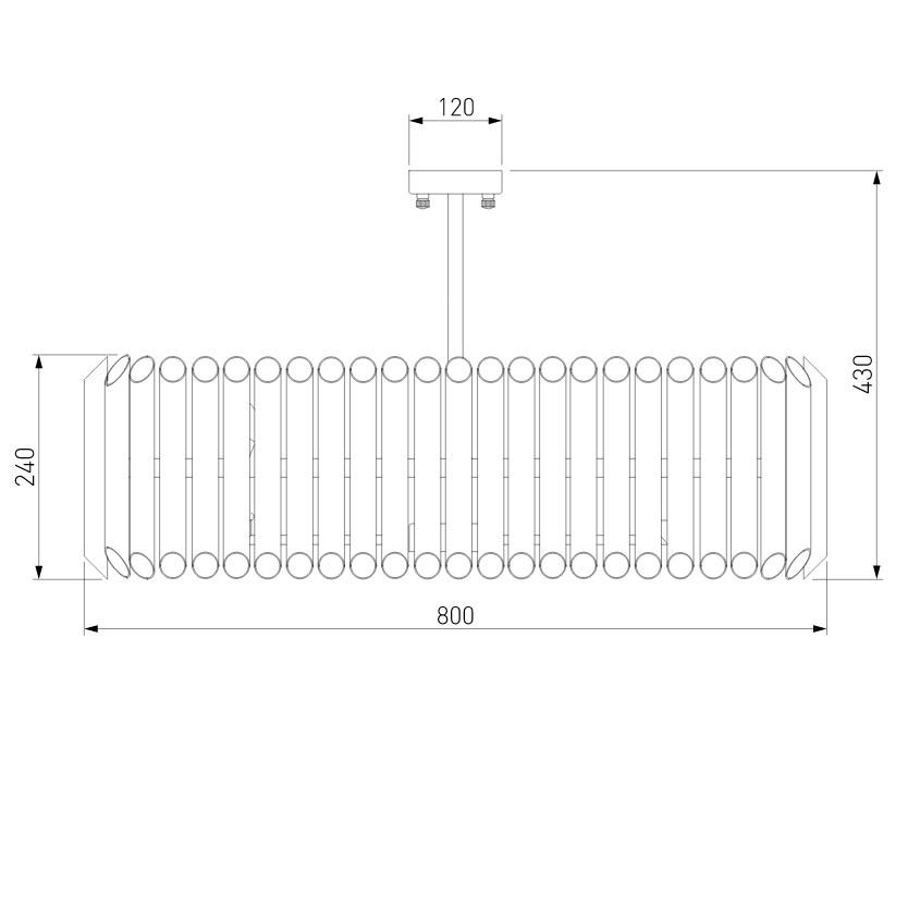 Потолочная люстра Bogates Castellie 361/8