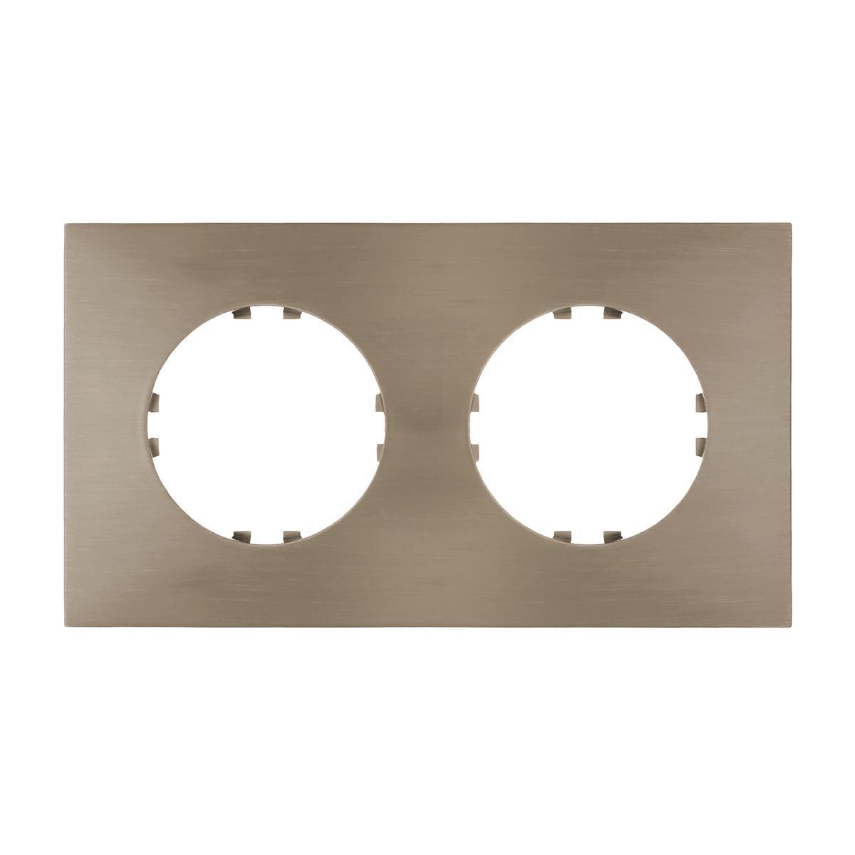 Рамка LK Studio 2-постовая квадрат (бронза) Vintage-Quadro 884227-1