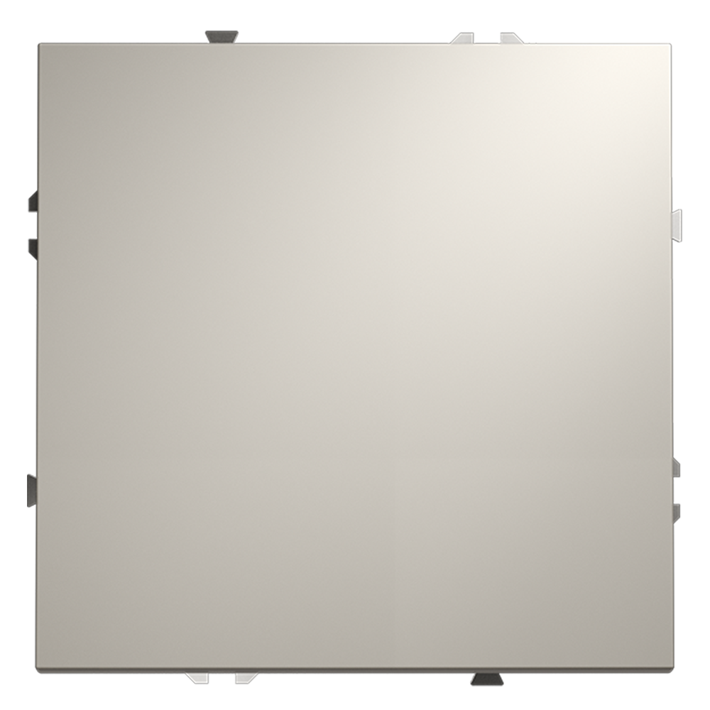 Выключатель с самовозвратом встраиваемый VOLTUM S70 одноклавишный 10А, (кашемир)