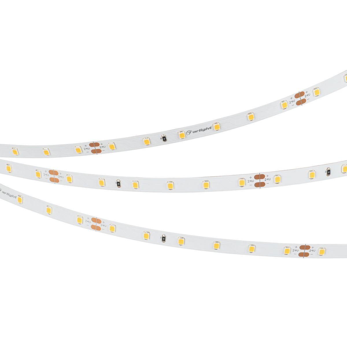 Светодиодная лента Arlight 7,2W/m 60Led/m 2835SMD теплый белый 5M UL-A60-8mm 24V Warm2700 044056