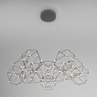 Подвесной светодиодный светильник Eurosvet Uma 90169/12 черный жемчуг