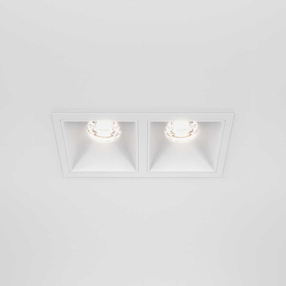 Встраиваемый светильник Maytoni Alfa LED DL043-02-10W4K-SQ-W