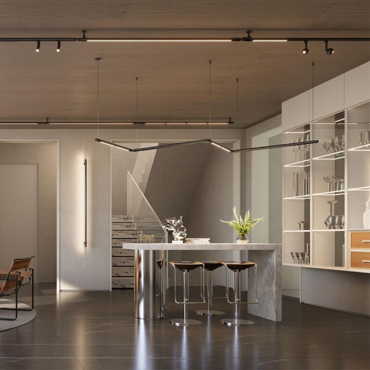 Трековый светодиодный светильник Novotech Konst Glat 359365