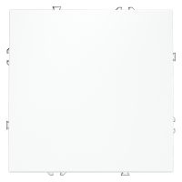 Выключатель с самовозвратом встраиваемый VOLTUM S70 одноклавишный 10А, (белый матовый)