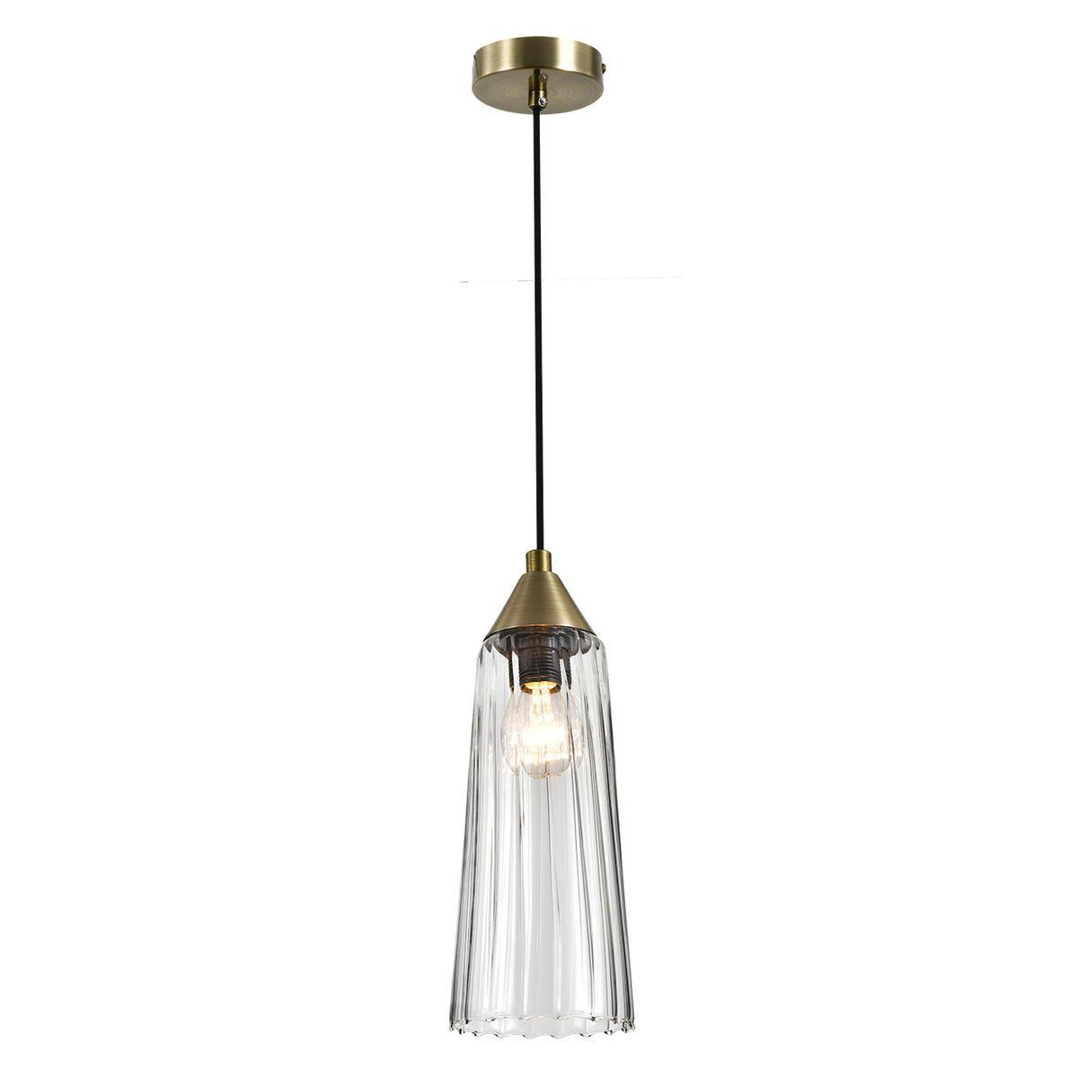 Подвесной светильник Indigo Campana 13028/1P Brass V000507