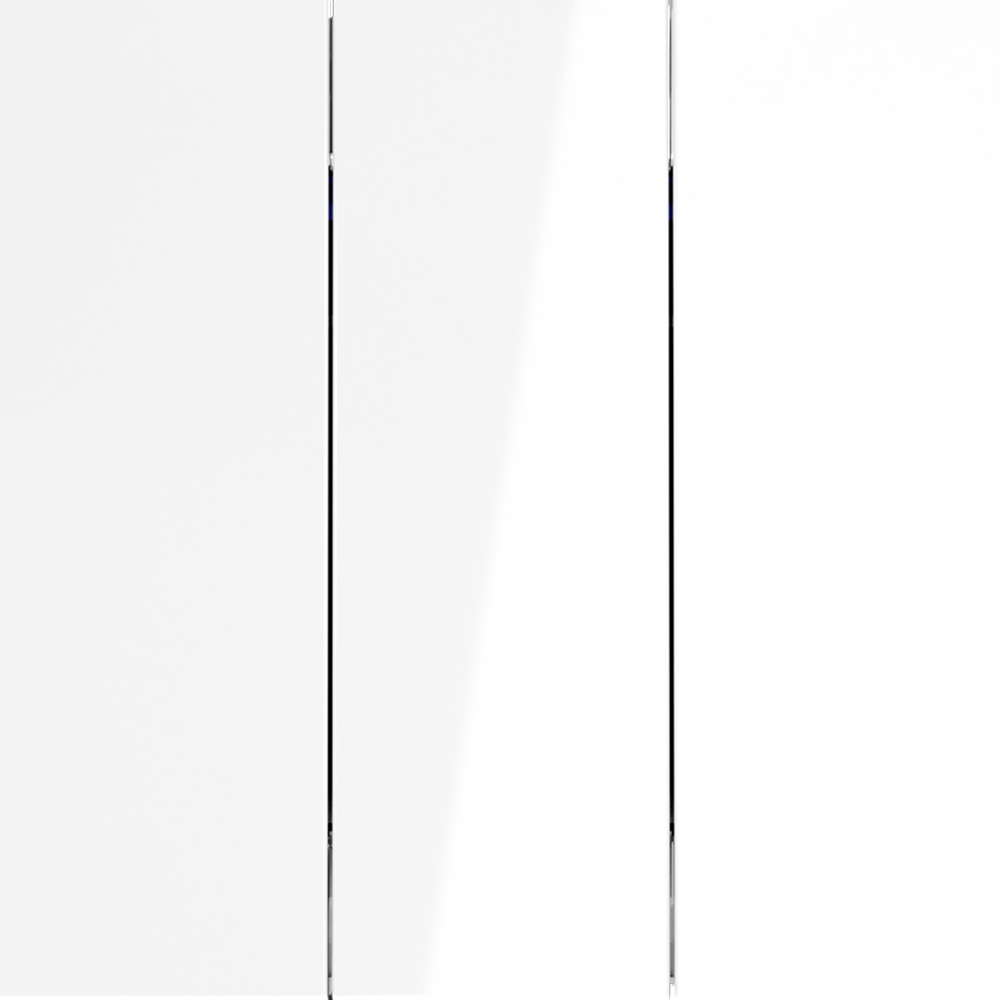 Выключатель встраиваемый VOLTUM S70 трехклавишный 10А, (белый глянцевый)