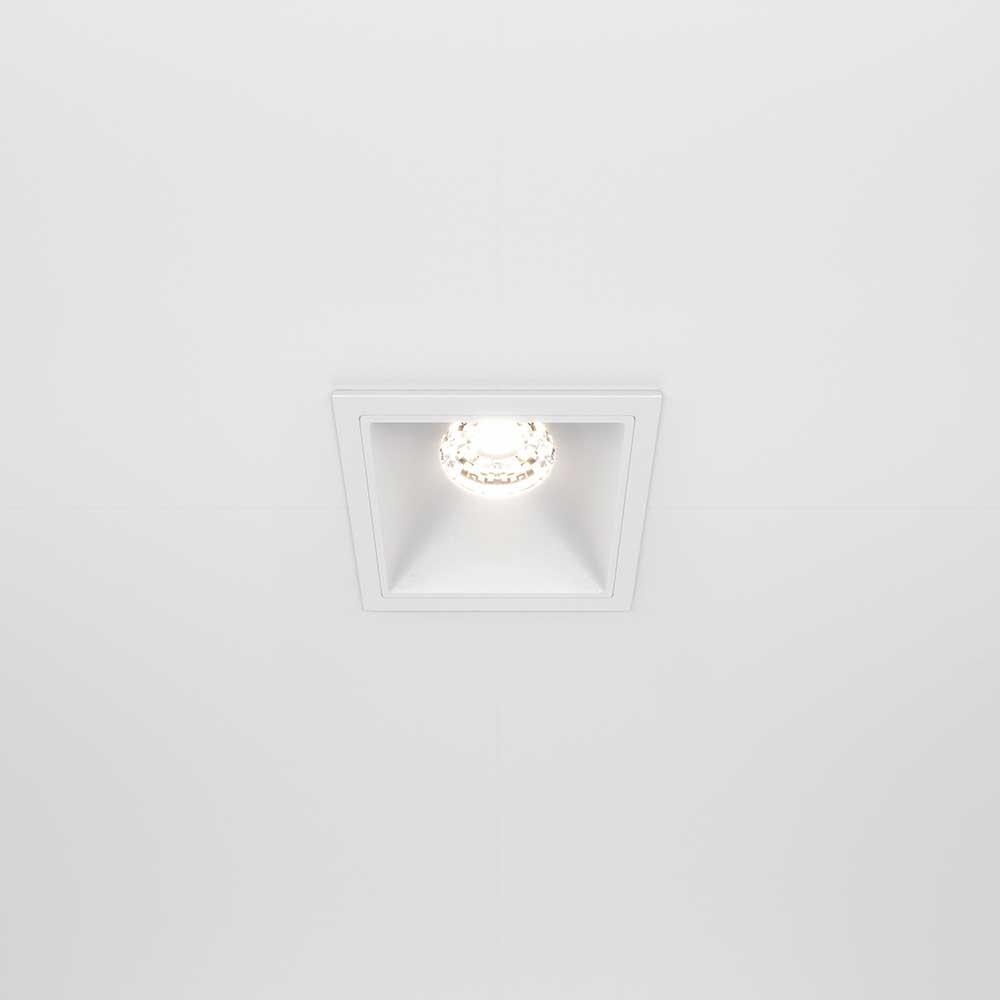 Встраиваемый светодиодный светильник Maytoni Technical Alfa LED DL043-01-10W4K-SQ-W
