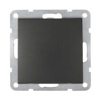 Выключатель 1-кл. LK Studio 16 A, 250 B (черный бархат) LK80, 840108-1